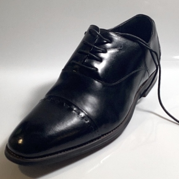 Stacy Adams Mens Barris Cap Toe Leather 